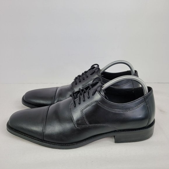 J. Murphy By Johnston & Murphy Lace Up Men\'s Black Shoes 59-11567 US Size 10M main image 6